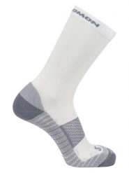 SALOMON Skarpety funkcyjne "Aero Crew" w kolorze białym rozmiar: 39-41. Białe skarpetki męskie Salomon, bez wzorów, prążkowane. Za 34.93 zł.