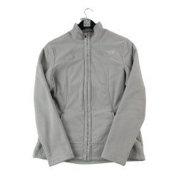 Second life - Kurtka polarowa TNF Grey dla kobiet - Jak nowy. Szare kurtki damskie The North Face, bez wzorów, z polaru, bez kaptura. Za 126.86 zł.