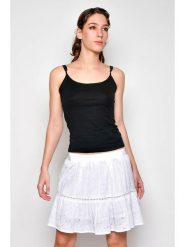 H.H.G. Spódnica w kolorze białym rozmiar: L. Białe spódniczki damskie H.H.G., l, bez wzorów, z bawełny, mini. Za 78.66 zł.