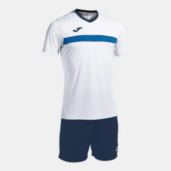 Zestaw koszulka treningowa i spodenki Joma Victory. Białe szorty męskie Joma, l, z materiału, na fitness i siłownię. Za 251.00 zł.
