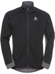 Odlo Kurtka softshellowa "Brensholmen" w kolorze czarno-szarym rozmiar: XL. Czarne kurtki outdoor męskie Odlo, xl, bez wzorów, ze skóry, bez kaptura. Za 198.10 zł.
