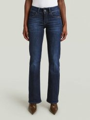 G-Star Dżinsy - Bootcut fit - w kolorze granatowym rozmiar: W26/L32. Niebieskie jeansy damskie G-Star. Za 257.14 zł.