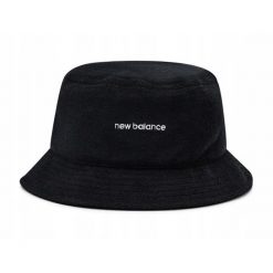 Czapka kapelusz męski NEW BALANCE. Czarne czapki męskie New Balance, bez wzorów. Za 119.00 zł.