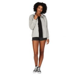 Bluza Polarowa Damska Welur Pełen Suwak Jessalyn. Szare bluzy z kapturem damskie Regatta, na zimę, m, z elastanu. Za 47.99 zł.