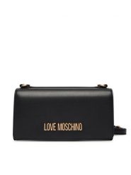 LOVE MOSCHINO Torebka JC4170PP1OLX0000 Czarny. Czarne listonoszki damskie Love Moschino, bez wzorów, ze skóry, bez dodatków. Za 789.99 zł.