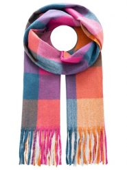 Zwillingsherz Szal ze wzorem - 200 x 33 cm rozmiar: onesize. Szaliki i kominy damskie Zwillingsherz, bez wzorów, z materiału. Za 82.99 zł.