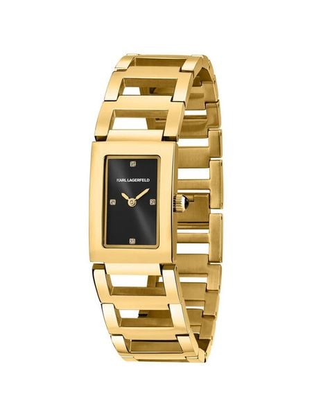 KARL LAGERFELD Zegarek R0553103503 Złoty. Żółte, analogowe zegarki damskie Karl Lagerfeld, złote. Za 1,099.00 zł.