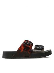 Melissa Klapki Melissa Cozy Slide Ad 33913 Czarny. Czarne klapki damskie Melissa, bez wzorów, z tworzywa sztucznego, bez obcasa. Za 239.99 zł.