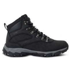 Buty trekkingowe męskie Holcombe Classic. Czarne buty trekkingowe męskie Regatta, ze skóry, bez zapięcia. W wyprzedaży za 279.99 zł.
