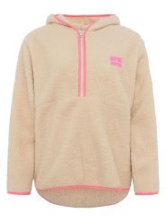 Zwillingsherz Bluza polarowa w kolorze beżowym rozmiar: L. Brązowe bluzy z kapturem damskie Zwillingsherz, l, z polaru. Za 130.99 zł.