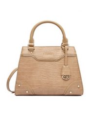 Lasocki Torebka CEO-LSK-M-005-09 Beżowy. Brązowe torebki klasyczne damskie Lasocki, bez wzorów, z materiału, bez dodatków. Za 179.99 zł.