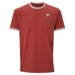 T-shirt Tecnifibre Team Stretch. Brązowe t-shirty męskie TECNIFIBRE, bez wzorów, bez kołnierzyka. Za 216.00 zł.