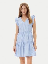 Vero Moda Sukienka codzienna 10325250 Niebieski Regular Fit. Niebieskie sukienki damskie Vero Moda, na co dzień, xl, bez wzorów, z syntetyku, bez kołnierzyka, bez ramiączek, proste. Za 99.99 zł.