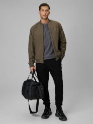 4F Spodnie dresowe joggery męskie - czarne XL. Czarne spodnie dresowe męskie 4f, bez wzorów, z dresówki. Za 149.99 zł.