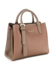 Vince Camuto Torebka "Rome" w kolorze szarobrązowym - 36 x 26 x 11 cm rozmiar: onesize. Brązowe torebki klasyczne damskie Vince Camuto, bez wzorów, z materiału, bez dodatków. Za 162.49 zł.