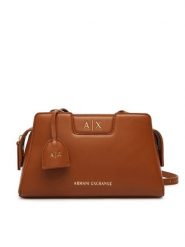 Armani Exchange Torebka XW002160 AF19892 U6123 Brązowy. Brązowe listonoszki damskie Armani Exchange, bez wzorów, ze skóry, bez dodatków. Za 569.99 zł.