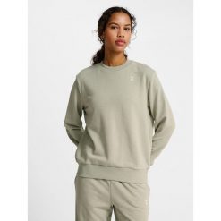 Damska bluza z okrągłym dekoltem Hummel Pulse. Szare bluzy bez kaptura damskie HUMMEL. Za 187.00 zł.