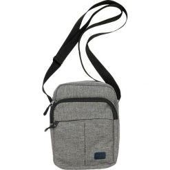 Torebka Szara z Regulowanym Paskiem, Męska, Zapinana na Zamek, Saszetka -Pako Jeans. Szare saszetki męskie Pako Jeans, z jeansu. Za 49.00 zł.