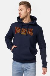 Bluza z kapturem Lonsdale Classic Ll002. Niebieskie bluzy z kapturem męskie Lonsdale, l, z polaru. Za 308.50 zł.