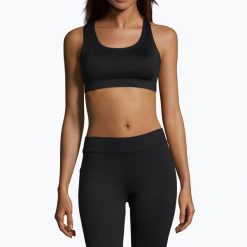 Biustonosz Shock Absorber Active Multi Sports Bra. Czarne biustonosze sportowe damskie Casall, bez wzorów. Za 209.15 zł.