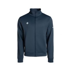 Kurtka dresowa męska MODENA JACKET M z kieszenią na piersi i sportowym stylem. Niebieskie kurtki męskie IZAS, m, bez wzorów, z dresówki, eleganckie, bez kaptura. W wyprzedaży za 204.30 zł.