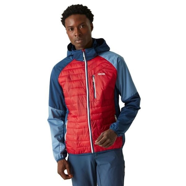 Kurtka hybrydowa męska Andreson Pro. Czerwone kurtki męskie Regatta, m, bez wzorów, z materiału, sportowe, bez kaptura. W wyprzedaży za 270.50 zł.