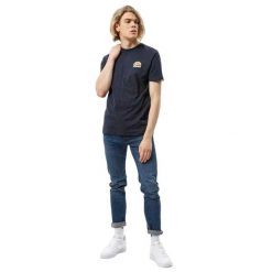 T-shirt Męski Z Bawełny Canaletto. Niebieskie t-shirty męskie Ellesse, m, bez wzorów, z bawełny, bez kołnierzyka. Za 118.99 zł.