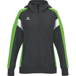 Bluza damska z kapturem Erima Celebrate 125 Training. Czarne bluzy z kapturem damskie Erima, z materiału. Za 214.78 zł.