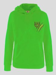 Plein Sport Bluza w kolorze jasnozielonym rozmiar: M. Zielone bluzy sportowe damskie Plein Sport, m, bez wzorów, z bawełny, bez ramiączek, z kapturem. Za 267.92 zł.
