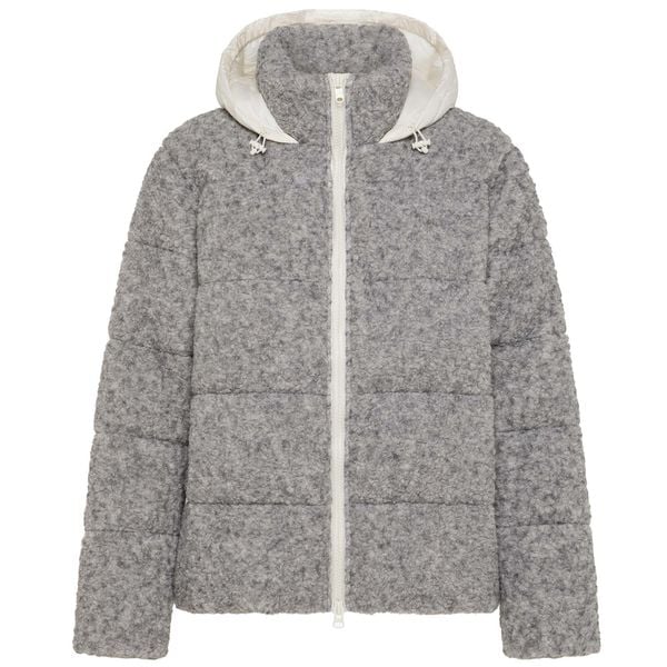Kurtka Deha Padded Boucle' Wooly Jacket Damskie. Szare kurtki damskie Deha, s, bez wzorów, z materiału, z kapturem. Za 887.99 zł.