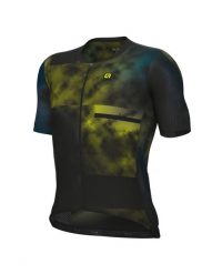 Koszulka rowerowa męska Alé Cycling PR-E Atmosfera. Czarne t-shirty sportowe męskie ALÉ CYCLING, l, z elastanu, bez ramiączek, na fitness i siłownię. Za 539.99 zł.
