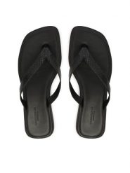 Vagabond Shoemakers Japonki Izzy 5913-408-20 Czarny. Czarne klapki damskie Vagabond Shoemakers, bez wzorów, ze skóry, bez obcasa. Za 369.99 zł.