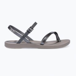 Sandały damskie Ipanema Fashion Sand VIII. Szare sandały damskie Ipanema, bez wzorów, z materiału, bez obcasa. Za 129.99 zł.