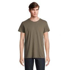 Koszulka Unisex Dla Dorosłych Re Crusader Z Recyklingu. Zielone bluzki damskie SOL'S, s, bez wzorów, sportowe, bez kołnierzyka, bez ramiączek. Za 37.99 zł.