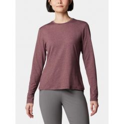 Koszulka Damska Columbia Sloan Ridge Graphic. Czerwone bluzki sportowe damskie Columbia, xl, bez wzorów, z syntetyku, bez ramiączek. Za 136.49 zł.