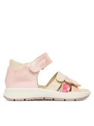 Primigi Sandały 1365422 M Różowy. Czerwone sandały dziewczęce Primigi, ze skóry, bez zapięcia. Za 189.99 zł.