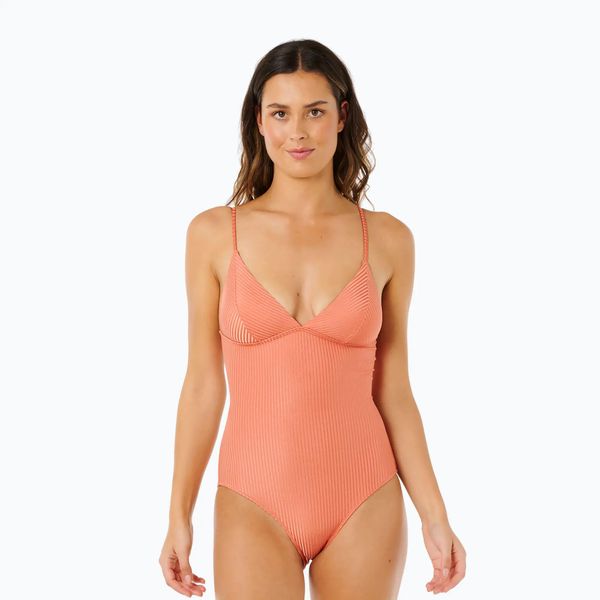 Strój kąpielowy jednoczęściowy damski Rip Curl Luxe Surf Good. Brązowe stroje jednoczęściowe damskie Rip Curl, m, bez wzorów. Za 199.99 zł.