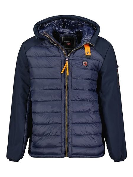 Canadian Peak Kurtka pikowana "Abatoreak" w kolorze granatowym rozmiar: L. Niebieskie kurtki męskie Canadian Peak, l, bez wzorów, bez kaptura. Za 249.17 zł.