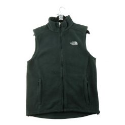 Second life - Kurtka polarowa męska Outdoor czarna - Jak nowy. Czarne kurtki męskie The North Face, m, bez wzorów, z polaru, sportowe, bez kaptura. Za 168.96 zł.