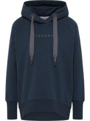 ELBSAND Bluza "Svana" w kolorze granatowym rozmiar: XS. Niebieskie bluzy z kapturem damskie ELBSAND, xs. Za 199.95 zł.
