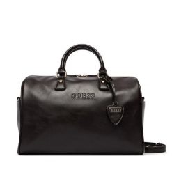 Torebka Guess. Brązowe torebki klasyczne damskie Guess, z aplikacjami, bez dodatków. Za 434.99 zł.