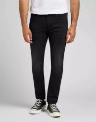 LEE LUKE MĘSKIE SPODNIE JEANSOWE JEANSY PITCH BLACK L719ADEV 112321991. Czarne jeansy męskie Lee. Za 229.99 zł.