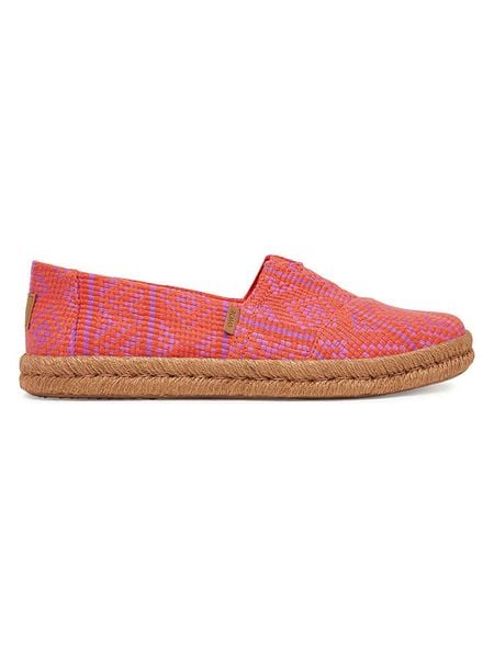 TOMS Espadryle w kolorze czerwonym rozmiar: 40. Czerwone espadryle damskie Toms, bez wzorów, bez obcasa. Za 152.99 zł.