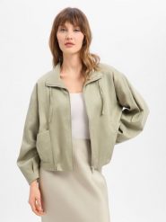 Opus kurtka letnia - Jarusa Kobiety zielony, 40. Zielone kurtki damskie Opus, na lato, bez wzorów, z lyocellu, bez kaptura. Za 379.95 zł.