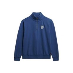 Bluza z zamkiem błyskawicznym Superdry Athletic SD Co. Niebieskie bluzy bez kaptura męskie Superdry., m. Za 343.30 zł.