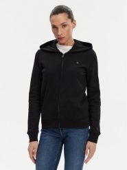 Calvin Klein Bluza K20K208426 Czarny Regular Fit. Czarne bluzy bez kaptura damskie CALVIN KLEIN, xs, z bawełny. Za 259.99 zł.