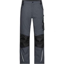 Zrównoważone spodnie robocze z Cordura dla profesjonalistów. Szare szorty męskie ZAOSU, bez wzorów. Za 263.99 zł.