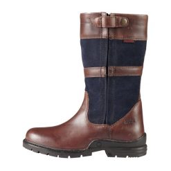 Buty Horka York. Niebieskie kalosze damskie HORKA, bez wzorów, ze skóry. W wyprzedaży za 454.00 zł.