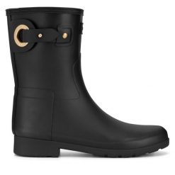 Kalosze Hunter. Czarne kalosze damskie Hunter, bez wzorów. Za 399.99 zł.