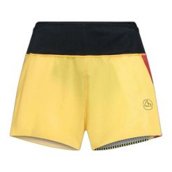 Szorty La Sportiva Flow 3". Czarne szorty męskie La Sportiva, bez wzorów, z elastanu. Za 423.75 zł.